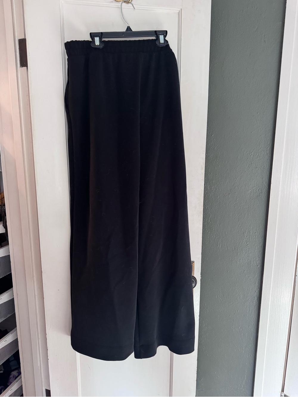 A New Day Women’s Black Straight Leg High-Rise Pull On Pants Size XL - Picture 5 of 6